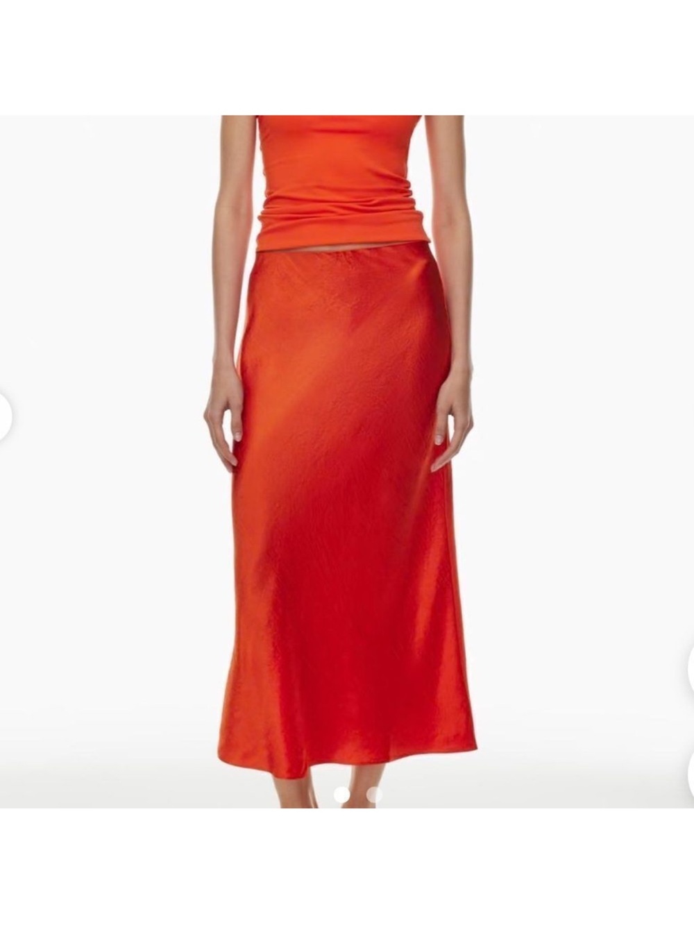 Aritzia Babaton Slip Midi Skirt